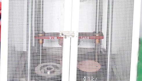 Caster impact resistance test