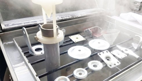 Salt spray anti-corrosion test