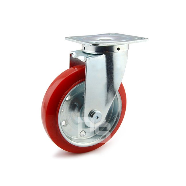 DS32 Series Steel Disk Core Polyurethane Tread Swivel Caster