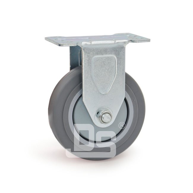 DS20 Anti-static Plastic Core TPE Rubber Tread Rigid Caster
