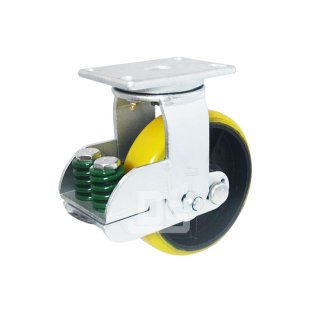 DS91 Series Double Spring Shock Absorbing Swivel Caster 