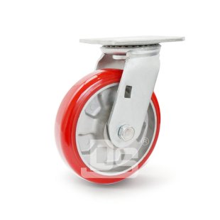 DS40 Series Aluminum Core Polyurethane Tread Swivel Caster 
