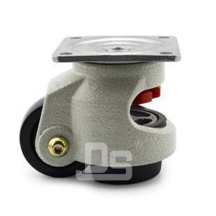 DS80 Series Stamping Square Plate Leveling Adjustable Caster
